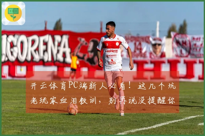 开云体育PC端新人必看！这几个坑老玩家血泪教训，别再说没提醒你了